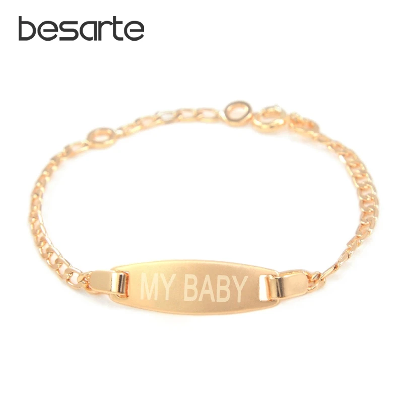 17cm MY BABY Bracelets Kids Jewelry Bracelet Gold Chain Bangle Enfants Pulseras Bebe Bracelete Bracciali Bambino Armbanden BR27A
17cm MY BABY Bracelets Kids Jewelry Bracelet Gold Chain Bangle Enfants Pulseras Bebe Bracelete Bracciali Bambino Armbanden BR27A