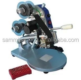 Manual Ribbon Coding Machine (DY-8),Desktop Semi-Automatic Thermal Coding Machine
Manual Ribbon Coding Machine (DY-8),Desktop Semi-Automatic Thermal Coding Machine