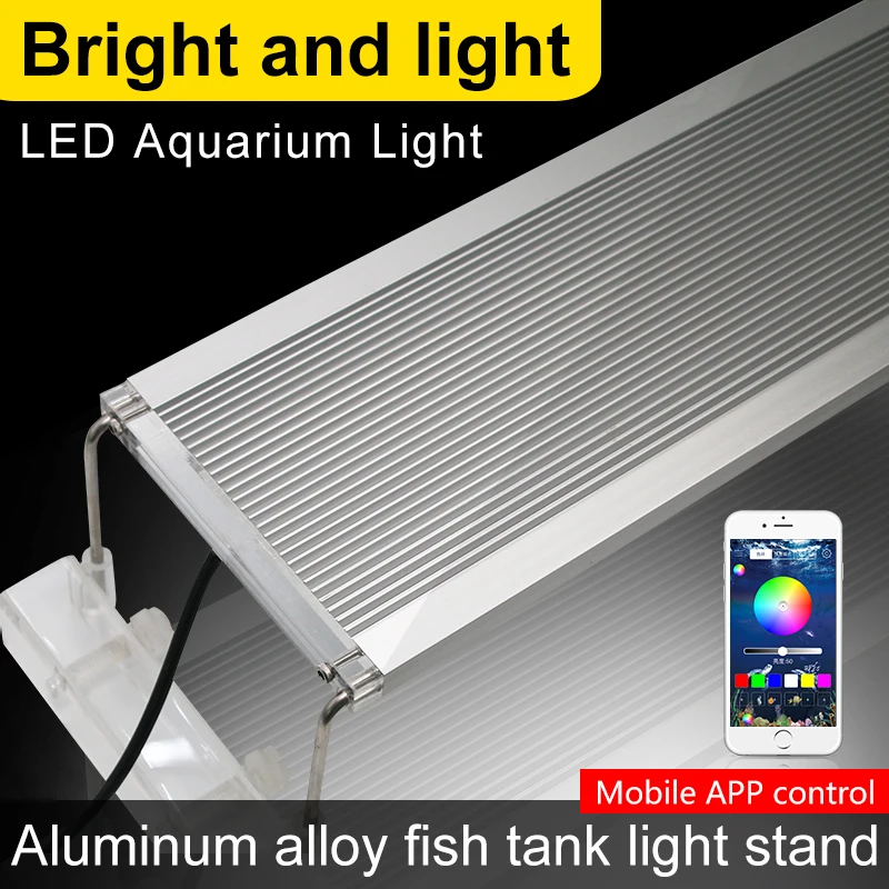 30-50CM LED Aquarium Lamp Fish Light For Aquarium Led Lighting RGB Marine Fish Aquarium Light Bracket With Dimmer Controller
30-50CM LED Aquarium Lamp Fish Light For Aquarium Led Lighting RGB Marine Fish Aquarium Light Bracket With Dimmer Controller