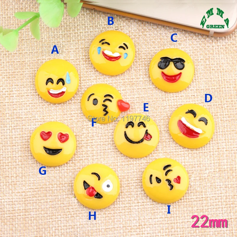 Beads Slime Charm Face Expression Cry Smile 10pcs 22mm Flatback Resin Cabochon for Christmas DIY Accessories Scrapbooking
Beads Slime Charm Face Expression Cry Smile 10pcs 22mm Flatback Resin Cabochon for Christmas DIY Accessories Scrapbooking