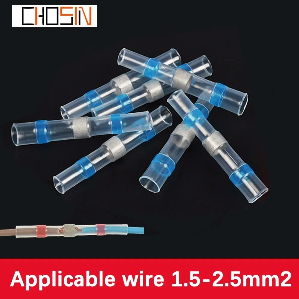 50/100pcs 16-14AWG Insulated Wire Connectors Waterproof Heat Shrink Wire Splice Connector Tinned Copper Solder Seal Terminals
50/100pcs 16-14AWG Insulated Wire Connectors Waterproof Heat Shrink Wire Splice Connector Tinned Copper Solder Seal Terminals