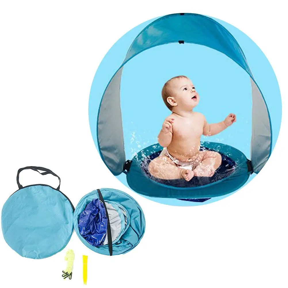 Baby Portable Folding Tent Beach Seaside Pool Small Floating Awning For Kids Outdoor Toy 
Baby Portable Folding Tent Beach Seaside Pool Small Floating Awning For Kids Outdoor Toy
