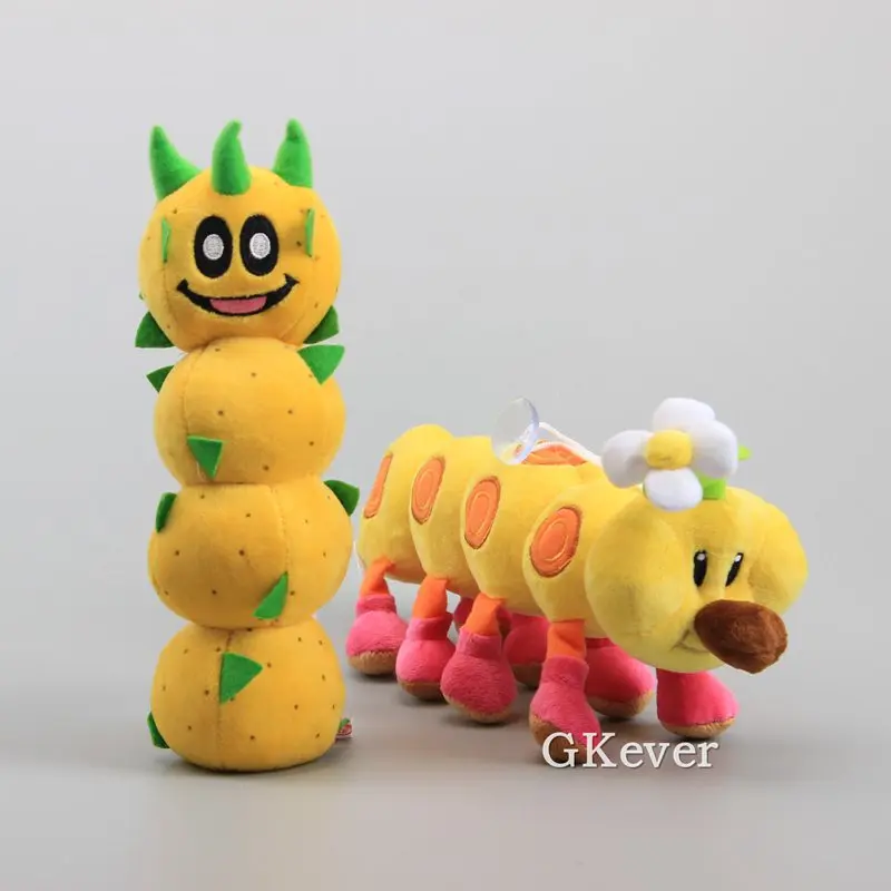 Super Mario Bros Wiggler Caterpillar 23-26 cm Cactus Plush Toy Stuffed Animals Children Gift 
Super Mario Bros Wiggler Caterpillar 23-26 cm Cactus Plush Toy Stuffed Animals Children Gift