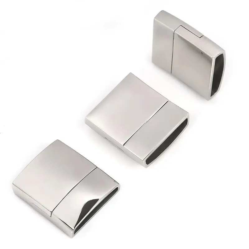 2Sets Stainless Steel Clasp Leather Bracelet Magnetic Clasps DIY Jewelry Making Buckle Magnet Hook Jewelry Findings Accessories
2Sets Stainless Steel Clasp Leather Bracelet Magnetic Clasps DIY Jewelry Making Buckle Magnet Hook Jewelry Findings Accessories