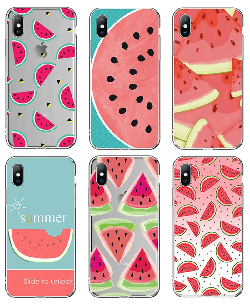 iPWSOO Watermelon Pattern Phone Case For iPhone 5 5S SE 6 6s 7 8 Plus TPU Soft Case For iPhone X XS Max XR XS Cover Back Cases
iPWSOO Watermelon Pattern Phone Case For iPhone 5 5S SE 6 6s 7 8 Plus TPU Soft Case For iPhone X XS Max XR XS Cover Back Cases