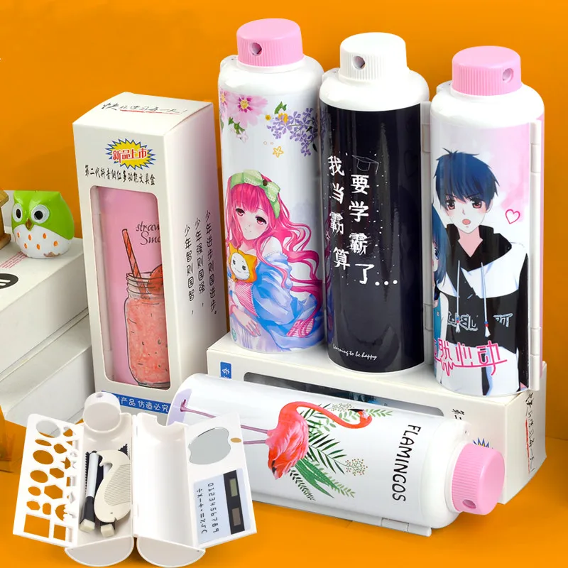 Creative Whiteboard Pencil Case With Solar Calculator Magnetic Switch Kawaii Cartoon Pen Box School Stationery Student Supplies
Creative Whiteboard Pencil Case With Solar Calculator Magnetic Switch Kawaii Cartoon Pen Box School Stationery Student Supplies