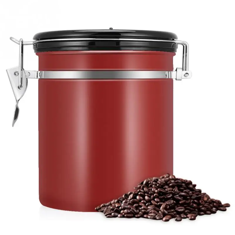Coffee Container Large Airtight Stainless Steel Tea Coffee Storage Cans Chests Kitchen Storage Canister Tea Coffee Caddies
Coffee Container Large Airtight Stainless Steel Tea Coffee Storage Cans Chests Kitchen Storage Canister Tea Coffee Caddies