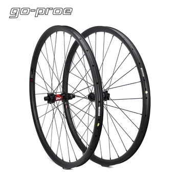 Go-proe 27.5er Mountain Bike Wheels 50*25mm 650B Hookless Carbon MTB Rim For XC Cycling Wheelset With Original DT Swiss 240 Hub
Go-proe 27.5er Mountain Bike Wheels 50*25mm 650B Hookless Carbon MTB Rim For XC Cycling Wheelset With Original DT Swiss 240 Hub