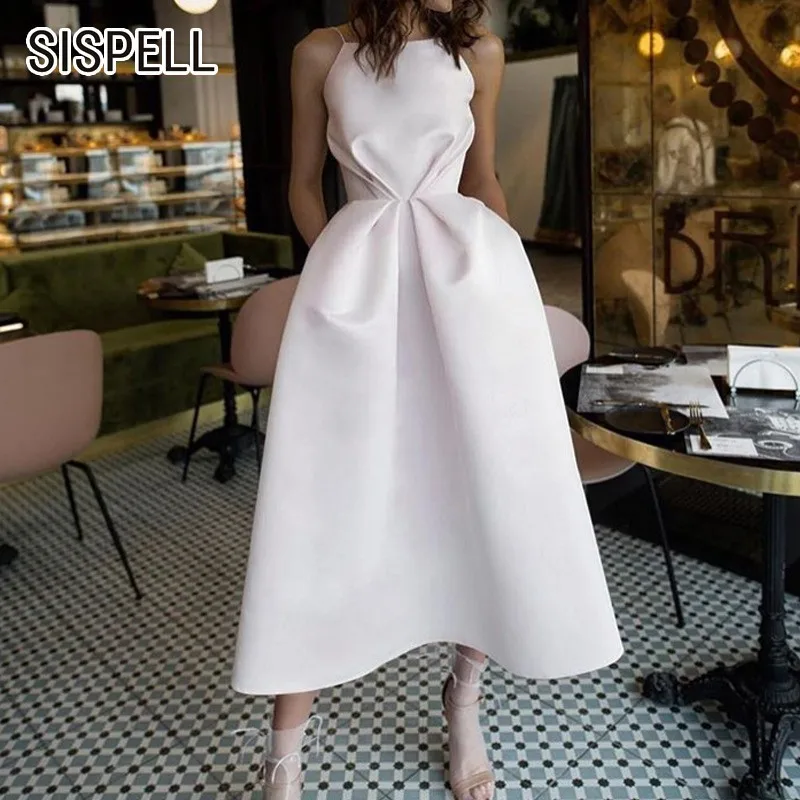 SISPELL Summer Solid Ball Gown Dress For Women Sexy Sleeveless Off Shoulder Square Collar Slim Female Dresses 2019 Fashion New
SISPELL Summer Solid Ball Gown Dress For Women Sexy Sleeveless Off Shoulder Square Collar Slim Female Dresses 2019 Fashion New