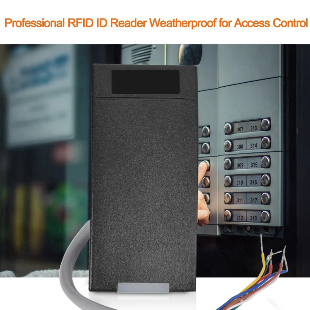 Professional RFID ID Reader Weatherproof for Access Control Security System High Reliability and Sensitivity
Professional RFID ID Reader Weatherproof for Access Control Security System High Reliability and Sensitivity
