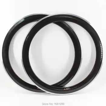 2Pcs New 700C 60mm clincher rim Road bicycle 3K UD 12K carbon fibre bike wheels rims with aluminum alloy brake surface Free ship
2Pcs New 700C 60mm clincher rim Road bicycle 3K UD 12K carbon fibre bike wheels rims with aluminum alloy brake surface Free ship
