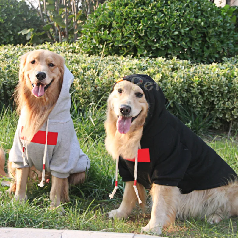 Large Dog Clothes Big Size Dog Hoodie Coat Sweatshirt For Big Dog Golden Retriever Labrador Hooded Dog Costume Fashion Soft
Large Dog Clothes Big Size Dog Hoodie Coat Sweatshirt For Big Dog Golden Retriever Labrador Hooded Dog Costume Fashion Soft