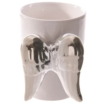 Free Shipping 1Piece 3D Angel Wing Handle Ceramic Mug Coffee Milk Mug Tea Drinking Cups Personality Drinkware Unique Gift Idea
Free Shipping 1Piece 3D Angel Wing Handle Ceramic Mug Coffee Milk Mug Tea Drinking Cups Personality Drinkware Unique Gift Idea