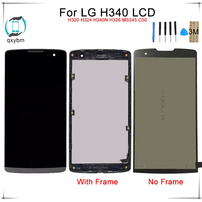 For LG Leon H340 h320 h324 H340N H326 MS345 C50 LCD Display+Touch Screen 100% Tested Digitizer Replacement Parts For LG H340 LCD
For LG Leon H340 h320 h324 H340N H326 MS345 C50 LCD Display+Touch Screen 100% Tested Digitizer Replacement Parts For LG H340 LCD