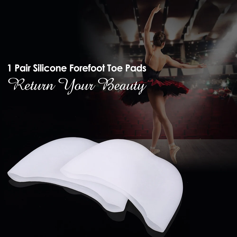 2pcs Silicone Toe Protector Gel Forefoot Pads Foot Pain Relief Toe Cushion Protector Pads for Ballet High Heel Foot Care Tool
2pcs Silicone Toe Protector Gel Forefoot Pads Foot Pain Relief Toe Cushion Protector Pads for Ballet High Heel Foot Care Tool