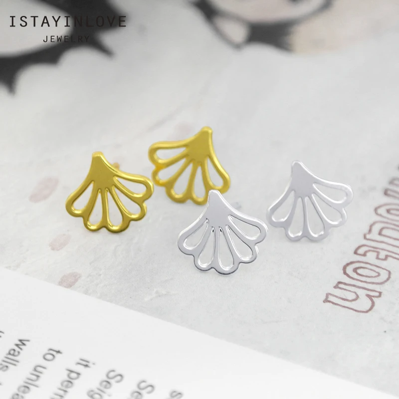 ISTAYINLOVE JEWELRY Gold Silver Color Brass Flower Stud Earrings for Women Wedding Party Gift with Earring Stoppers ZEN158
ISTAYINLOVE JEWELRY Gold Silver Color Brass Flower Stud Earrings for Women Wedding Party Gift with Earring Stoppers ZEN158