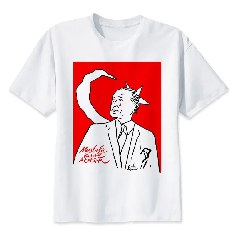 ataturk 2019 casual fashion floral printed t-shirt men short Sleeve modal t shirt slim fit men camisas tshirt plus size Q1120
ataturk 2019 casual fashion floral printed t-shirt men short Sleeve modal t shirt slim fit men camisas tshirt plus size Q1120