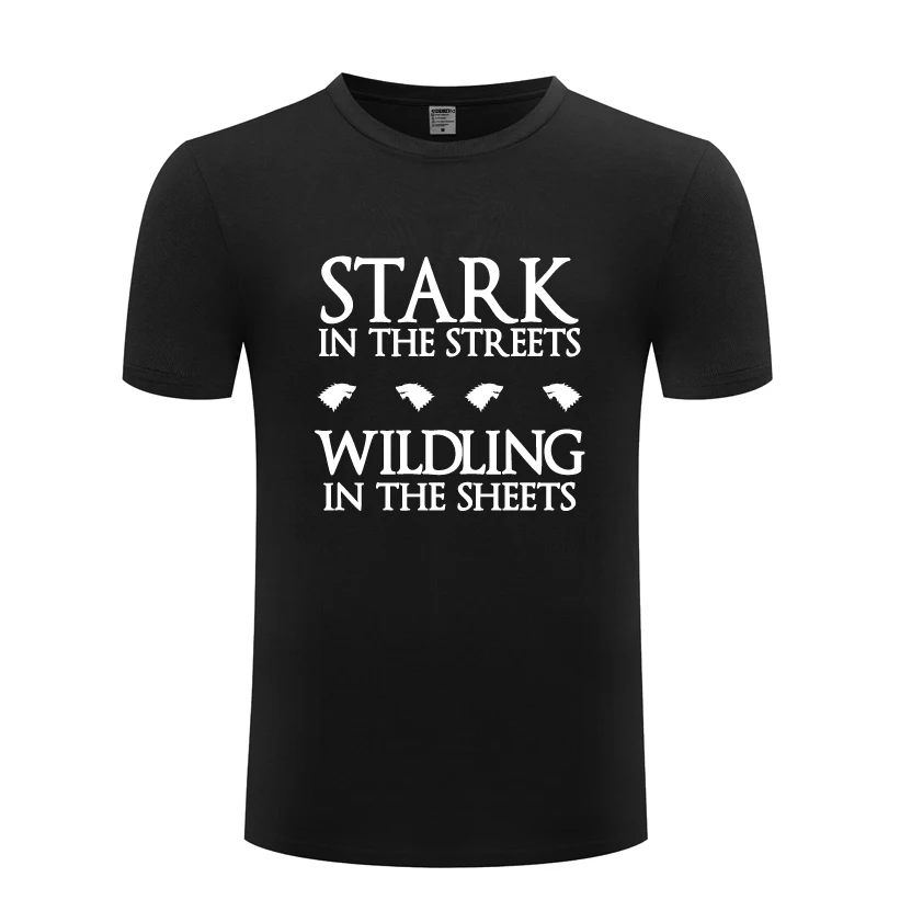 STARK In the Streets - WILDLING In Sheets GOT Novelty T Shirt Tshirt Men 2018 New Short Sleeve O Neck Cotton Casual T-shirt
STARK In the Streets - WILDLING In Sheets GOT Novelty T Shirt Tshirt Men 2018 New Short Sleeve O Neck Cotton Casual T-shirt