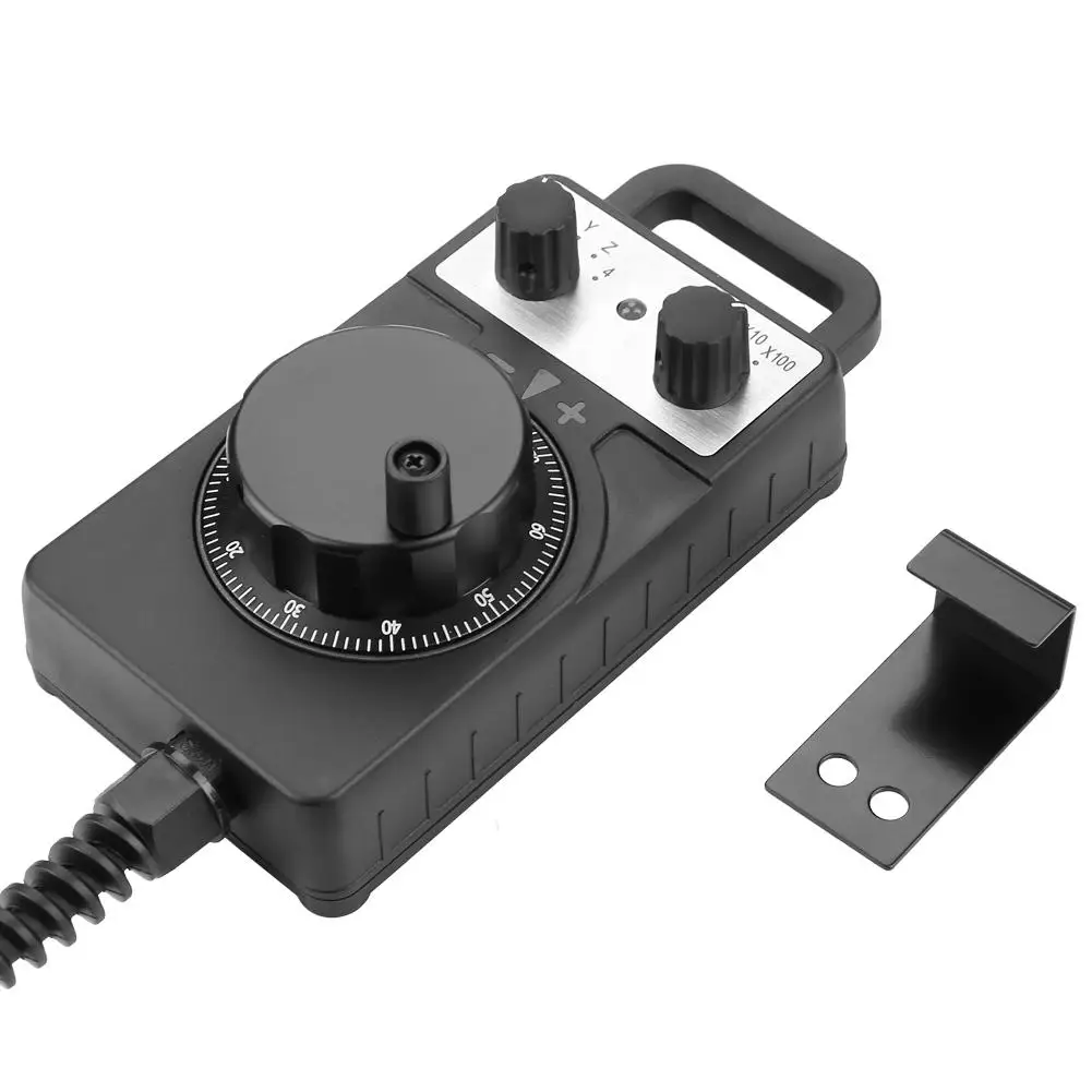 Universal 5V Electronic Handwheel Manual Pulse Generator CNC Handy Pulser High Quality 
Universal 5V Electronic Handwheel Manual Pulse Generator CNC Handy Pulser High Quality