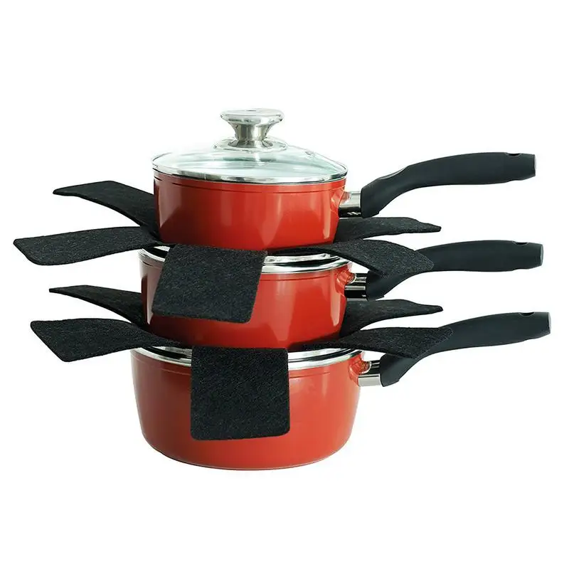Non-woven Fabrics Pan Scratch Proof Protectors Place-mat Pot Holder Mat Coaster Cushion Protect Surfaces for Kitchen Cookware
Non-woven Fabrics Pan Scratch Proof Protectors Place-mat Pot Holder Mat Coaster Cushion Protect Surfaces for Kitchen Cookware