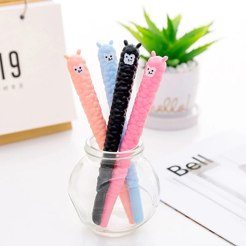 1 Piece Cartoon Alpaca Gel Pen 0.35mm Kawaii Black Ink Neutral Pen For Writing Kids Girls Gift Korean Stationery School Supplies
1 Piece Cartoon Alpaca Gel Pen 0.35mm Kawaii Black Ink Neutral Pen For Writing Kids Girls Gift Korean Stationery School Supplies
