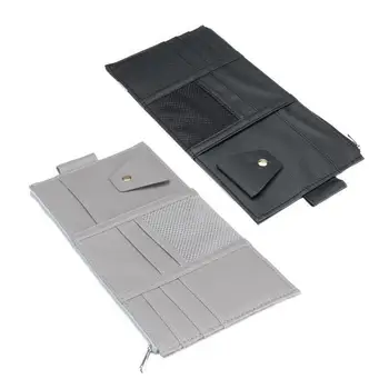 Light Barrier Car Sun Visor Organizer Clip Sunshade Bag With Zipper Car Interior Accessories Sunglasses Pen CD Card Small Files
Light Barrier Car Sun Visor Organizer Clip Sunshade Bag With Zipper Car Interior Accessories Sunglasses Pen CD Card Small Files