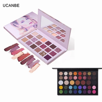 UCANBE 39/18 Color Matte Glitter Eyeshadow Palette Highlight Pearlescent Eye Shadow Powder Brand Makeup Pallete Cosmetic TSLM1 
UCANBE 39/18 Color Matte Glitter Eyeshadow Palette Highlight Pearlescent Eye Shadow Powder Brand Makeup Pallete Cosmetic TSLM1