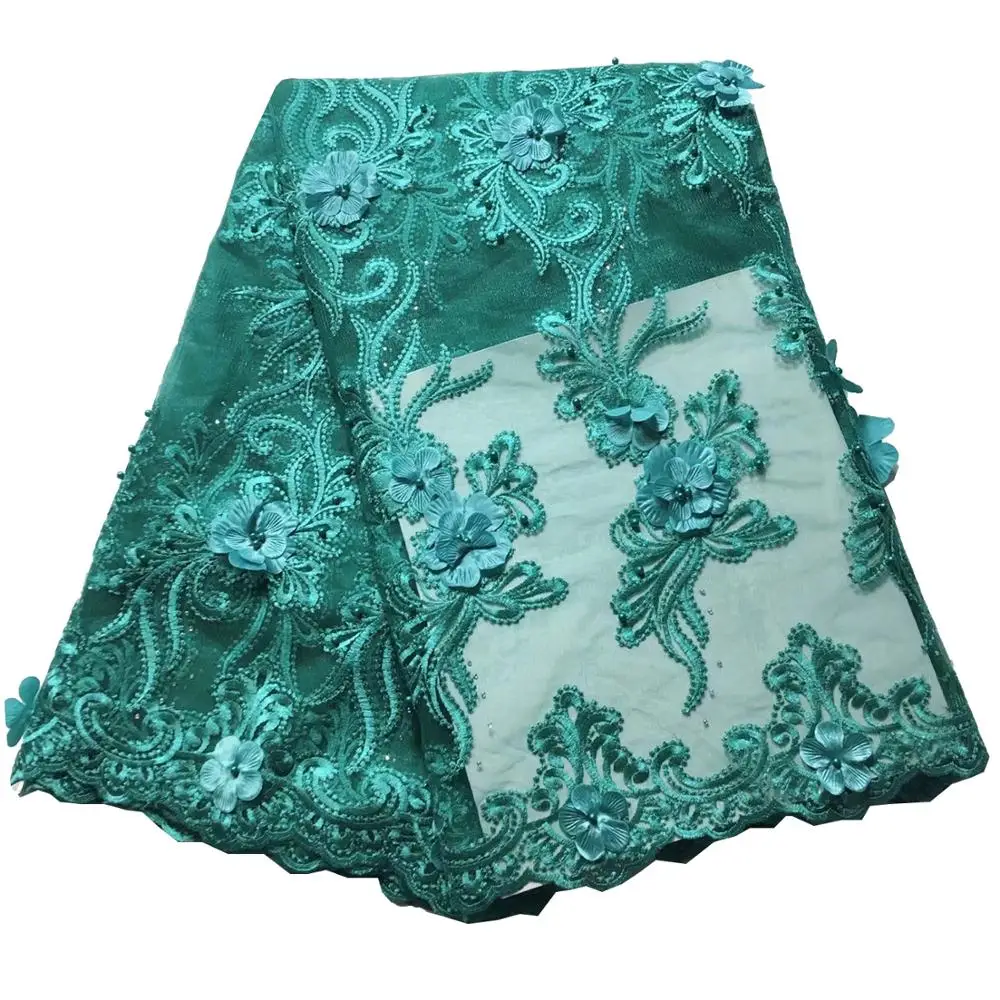 Latest 3d lace with beads high quality lace nigerian lace fabrics for wedding decortion african green purple dress lace fabric
Latest 3d lace with beads high quality lace nigerian lace fabrics for wedding decortion african green purple dress lace fabric