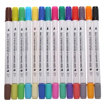PPYY NEW -STA 3132 Watercolor Washable Dual Brush Markers 14 Piece Art Products colourful Soft Calligraphy Pens Aquarelle Mark
PPYY NEW -STA 3132 Watercolor Washable Dual Brush Markers 14 Piece Art Products colourful Soft Calligraphy Pens Aquarelle Mark