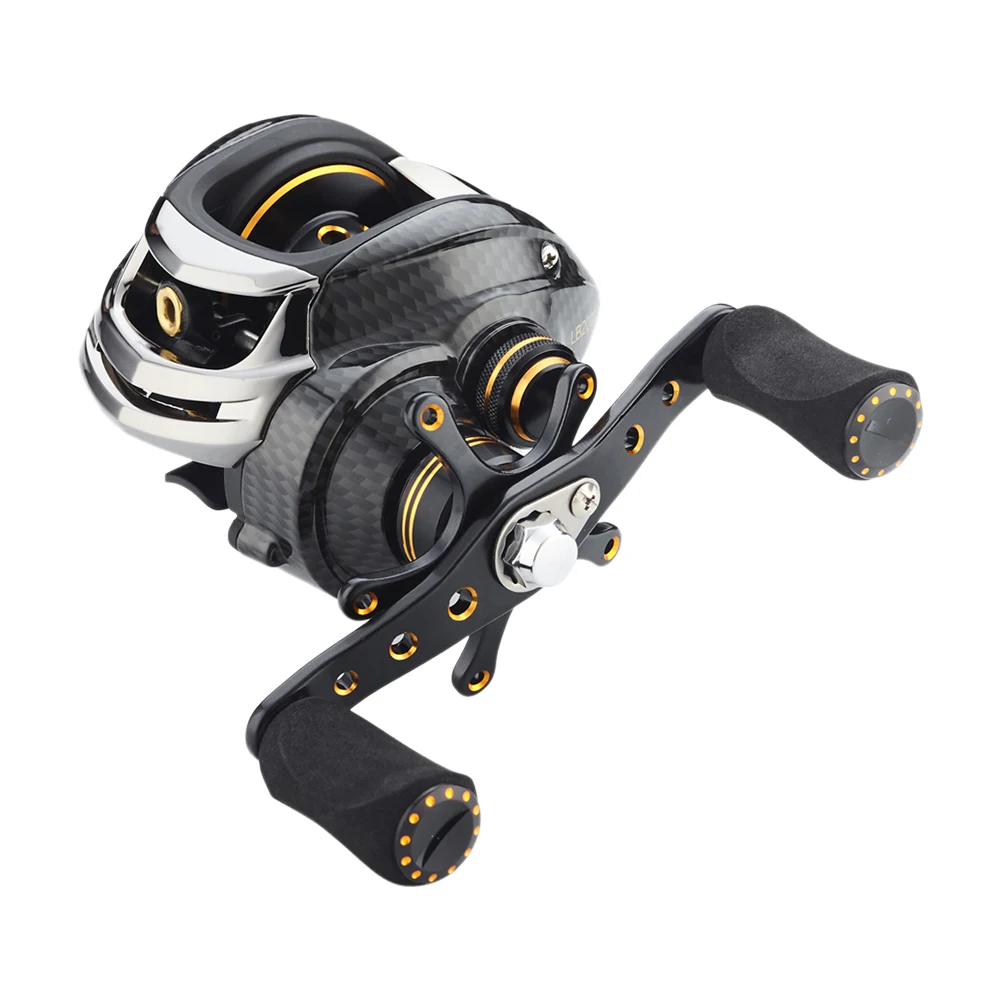SEWS-Fishdrops Bait Casting Reel Fishing Reels Baitcasting Ratio 7.0:1 Double Brake System Saltwater Baitcast Reels
SEWS-Fishdrops Bait Casting Reel Fishing Reels Baitcasting Ratio 7.0:1 Double Brake System Saltwater Baitcast Reels