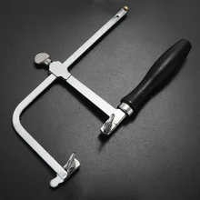 Verstelbare DIY Jewlery Saw Frame Rvs Reparatie Tool Handgereedschap Voor Sieraden Maken Houtbewerking Ambachten 18.5x8.7 cm(China)