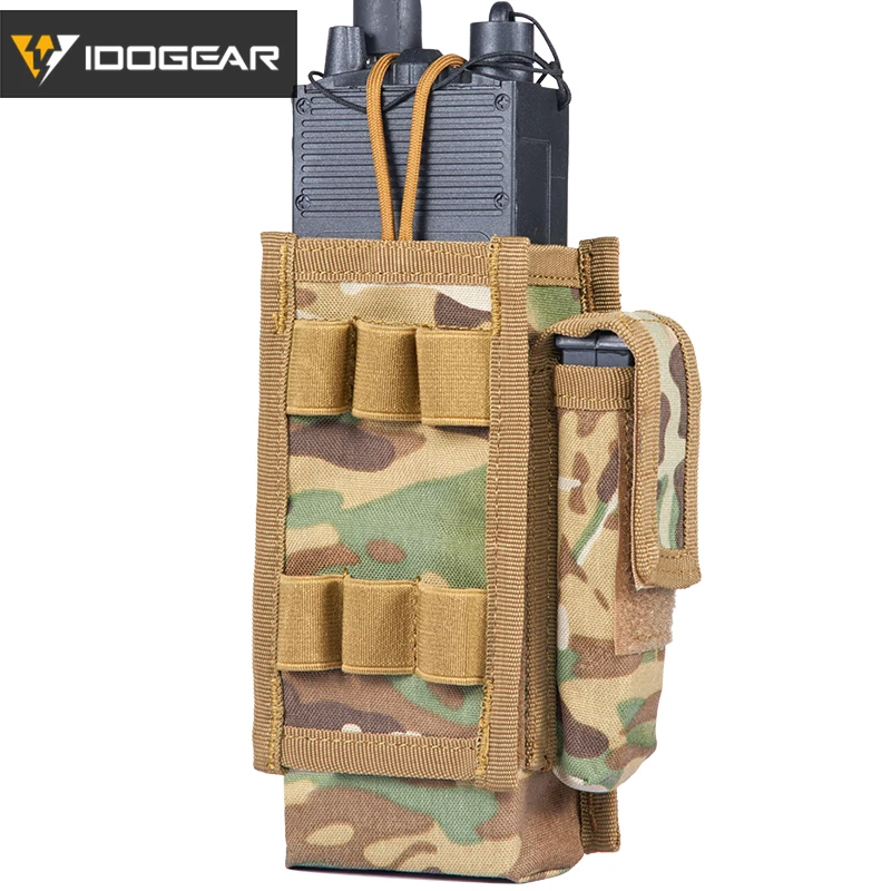 IDOGEAR Tactical MOLLE PRC-148/152 Radio Pouch Walkie Talkie Military Outdoor Sports Hunting Airsoft Gear 3521
IDOGEAR Tactical MOLLE PRC-148/152 Radio Pouch Walkie Talkie Military Outdoor Sports Hunting Airsoft Gear 3521