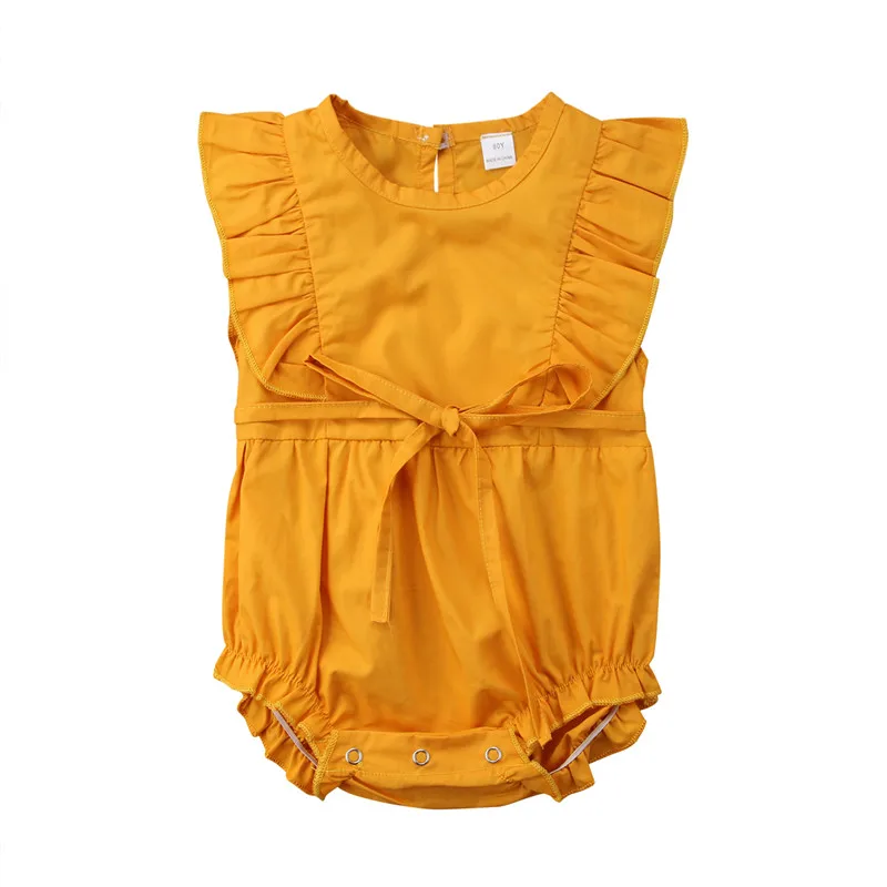 Newborn Infant Kids Baby Girl Boy Summer Sleeveless Solid Color Tie Romper Jumpsuit Cotton Boys Girls Clothes Outfit
Newborn Infant Kids Baby Girl Boy Summer Sleeveless Solid Color Tie Romper Jumpsuit Cotton Boys Girls Clothes Outfit