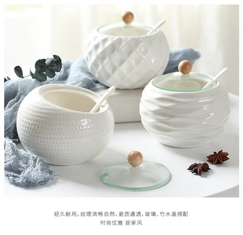 2 Pieces Of Ceramic Seasoning Bottle Soy Sauce Pot Seasoning Salt Cans Pepper Spice Seasoning Box Kitchen Storage Accessories
2 Pieces Of Ceramic Seasoning Bottle Soy Sauce Pot Seasoning Salt Cans Pepper Spice Seasoning Box Kitchen Storage Accessories