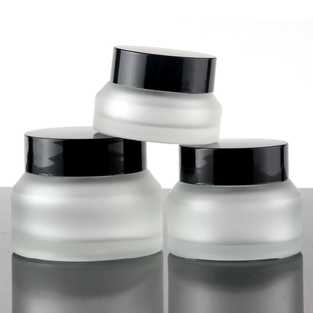 

Free sample 1oz cream frosted jar cosmetic lotion jar 30ml for face cream containers