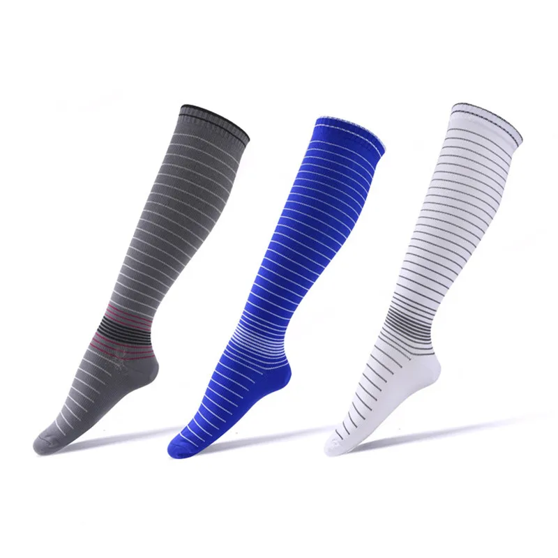 New Men Long Tube Sport Stretch Compression Socks Striped Cotton Warm Football Ankle Guard Coolmax Quick Drying Woman Volleyball
New Men Long Tube Sport Stretch Compression Socks Striped Cotton Warm Football Ankle Guard Coolmax Quick Drying Woman Volleyball
