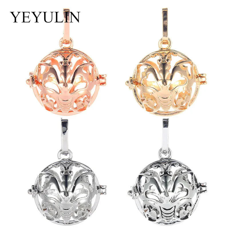 Trendy Colorful Butterfly Apple Hollow Locket Cage Pendant Pregnancy Pendant For Baby Sounds Chime Ball Jewelry Accessories
Trendy Colorful Butterfly Apple Hollow Locket Cage Pendant Pregnancy Pendant For Baby Sounds Chime Ball Jewelry Accessories