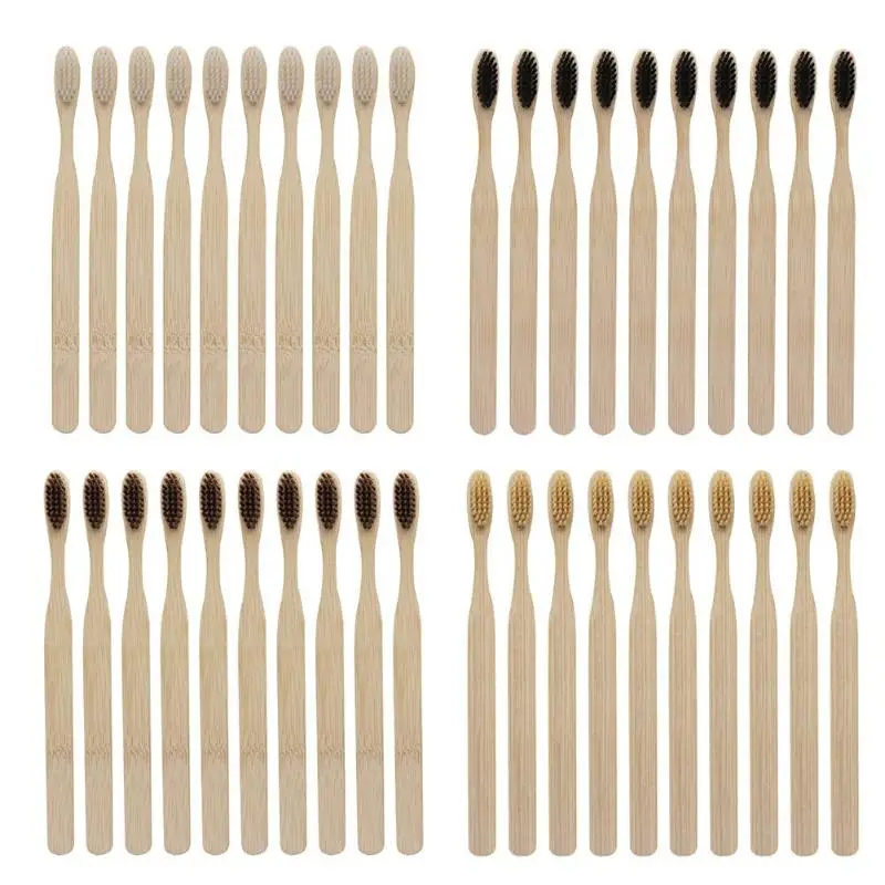 10pcs Wood Toothbrush Environmental Bamboo Soft Head Toothbrush Soft Fibre Whitening Oral Care Teeth Brush Set Oral Care
10pcs Wood Toothbrush Environmental Bamboo Soft Head Toothbrush Soft Fibre Whitening Oral Care Teeth Brush Set Oral Care