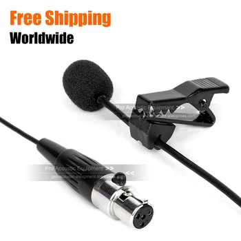 Lavalier Lapel Tie Clip On Microphone For SHURE BLX4 BLX88 SLX4L SLX4 BLX 4 88 SLX 4L 4 GLXD 4 6 Wireless System Bodypack Mic
Lavalier Lapel Tie Clip On Microphone For SHURE BLX4 BLX88 SLX4L SLX4 BLX 4 88 SLX 4L 4 GLXD 4 6 Wireless System Bodypack Mic