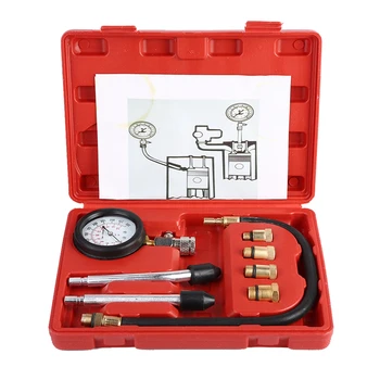 Universal Gasoline Compression Tester Gasoline Engine Compression Tester Auto Petrol Gas Engine Cylinder Automotive Test Kit NEW
Universal Gasoline Compression Tester Gasoline Engine Compression Tester Auto Petrol Gas Engine Cylinder Automotive Test Kit NEW