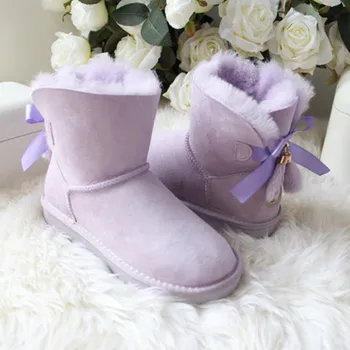 Real Fur Shoes Women Snow Boots Real Wool Winter Warm Boots Genuine Sheepskin Leather Natural Fur Non-Slip Women Boots
Real Fur Shoes Women Snow Boots Real Wool Winter Warm Boots Genuine Sheepskin Leather Natural Fur Non-Slip Women Boots