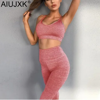 AIUJXK 2019 Spring Summer Sportwear Women Two Piece Set Tracksuit Crop Top And Pants Pink 2 Sweat Suits Bodycon Outfits Fitness
AIUJXK 2019 Spring Summer Sportwear Women Two Piece Set Tracksuit Crop Top And Pants Pink 2 Sweat Suits Bodycon Outfits Fitness