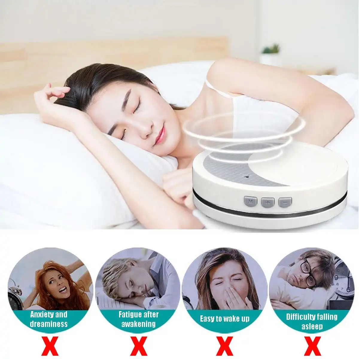 Portable White Noise Sound Machine Baby Light Sleep Therapy Sound Machine with 2 Soothing Sound Baby Sleeping Monitor
Portable White Noise Sound Machine Baby Light Sleep Therapy Sound Machine with 2 Soothing Sound Baby Sleeping Monitor