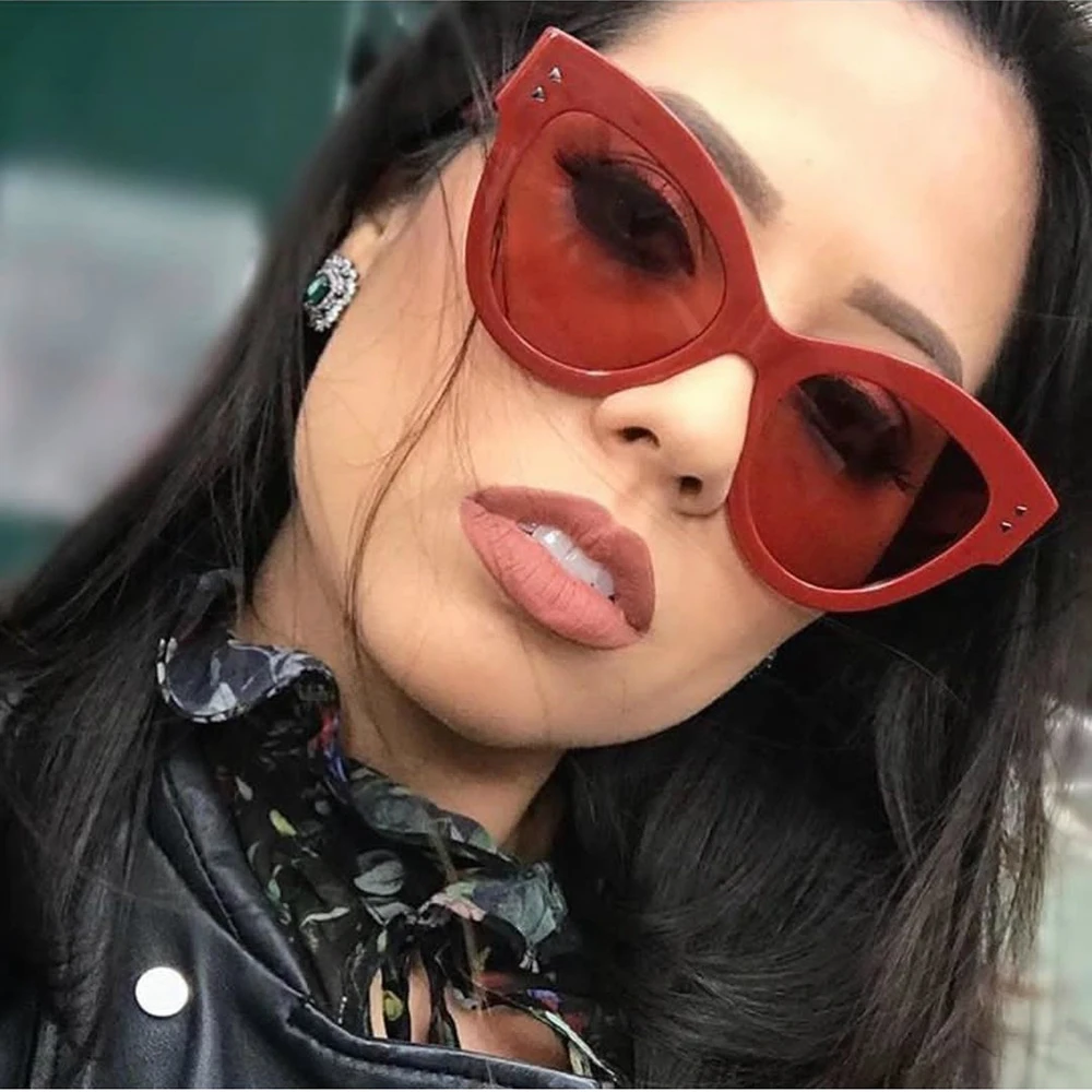 Retro Sunglasses Women Luxury Cat Brand Design Oversize Big Frame Fashion Lady Eye Sun Glasses Shade for Women 2019 Quality
Retro Sunglasses Women Luxury Cat Brand Design Oversize Big Frame Fashion Lady Eye Sun Glasses Shade for Women 2019 Quality