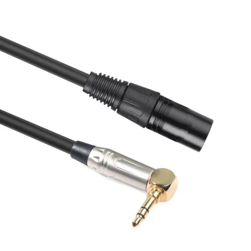 0.3m 90 Degree 3.5mm Stereo TRS Male to XLR 3Pin Male Audio Cable Microphone Extension Cable Wire Cord Audio Extension Cables
0.3m 90 Degree 3.5mm Stereo TRS Male to XLR 3Pin Male Audio Cable Microphone Extension Cable Wire Cord Audio Extension Cables