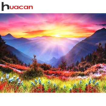 Huacan 5D DIY Diamond Embroidery Scenic Sunrise Mosaic Diamond Painting Rhinestone Full Square Cross Stitch Resin Home Decor
Huacan 5D DIY Diamond Embroidery Scenic Sunrise Mosaic Diamond Painting Rhinestone Full Square Cross Stitch Resin Home Decor