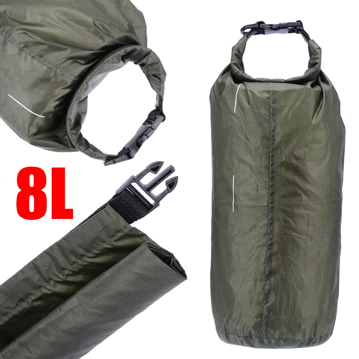 8L Swimming Bag Outdoor Portable Waterproof Dry Bag Rack Luggage Storage Pouch Camping Hiking High Quality
8L Swimming Bag Outdoor Portable Waterproof Dry Bag Rack Luggage Storage Pouch Camping Hiking High Quality