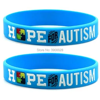 100pcs medical alert Autism Awareness silicone rubber bracelet wristband shipping
100pcs medical alert Autism Awareness silicone rubber bracelet wristband shipping