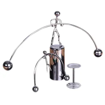Practical Boutique 18X11Cm/7X7Cm Balance Perpetual Motion Weightlifting Iron Man Toy Pendulum Newton For Home Office Table Dec
Practical Boutique 18X11Cm/7X7Cm Balance Perpetual Motion Weightlifting Iron Man Toy Pendulum Newton For Home Office Table Dec