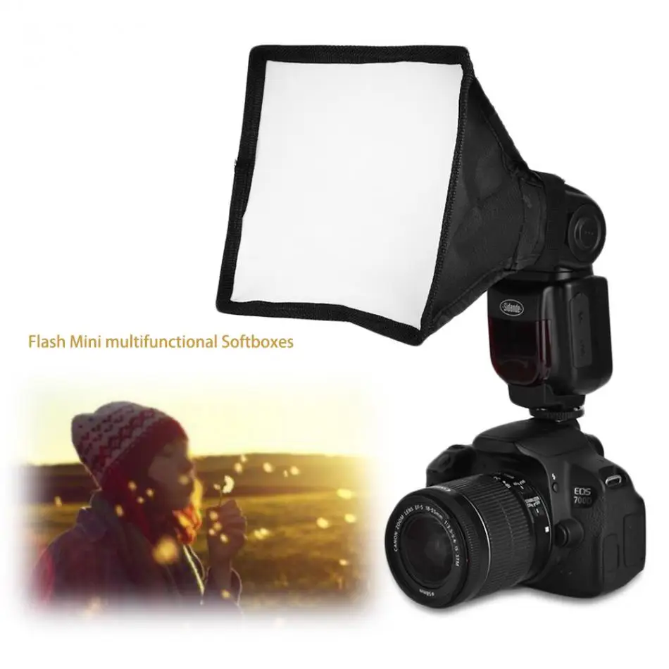 New Photography Accessories 15*17cm Portable Multifunctional Soft Box Kit Mini Softbox For Flash Speedlight
New Photography Accessories 15*17cm Portable Multifunctional Soft Box Kit Mini Softbox For Flash Speedlight